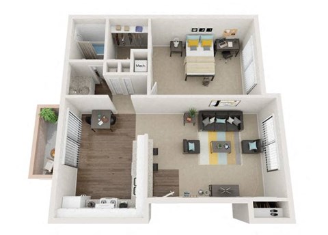 The Vista Floor Plan at Summer Meadows, Riverside